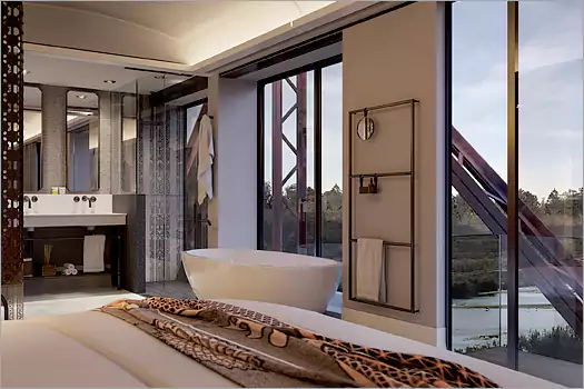 Kruger Shalati - The Train on the Bridge