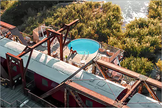 Kruger Shalati - The Train on the Bridge