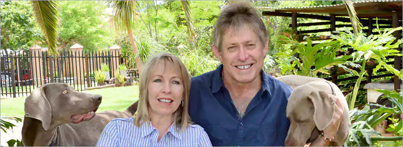 Glen & Susan Findlay - owners of Go SAfari
