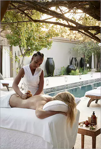 Experience tranquillity and rejuvenate your senses with specialised spa treatments